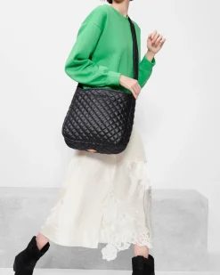 MZ Wallace Metro|Crossbody|Parker Deluxe BlackRec