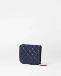 MZ Wallace Accessories|MZW Exclusives|Passport Organizer DawnWithTropicalPalm