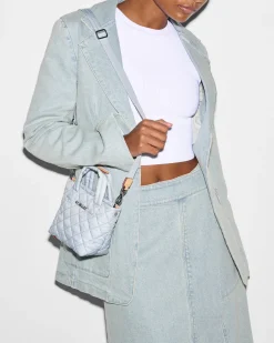 MZ Wallace Metro|Crossbody|Petite Metro Tote Deluxe Chambray