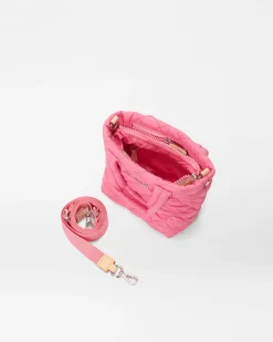 MZ Wallace Metro|Totes|Petite Metro Tote Deluxe Flamingo