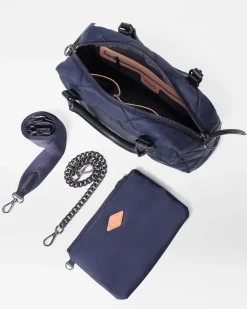 MZ Wallace Madison|Shoulders|Quilted Madison Satchel DawnRec