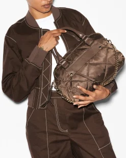 MZ Wallace Madison|Quilted Madison Satchel Walnut