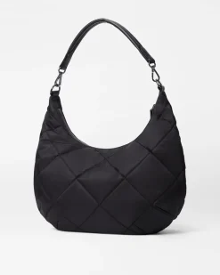 MZ Wallace Madison|Shoulders|Quilted Madison Shoulder Bag BlackRec
