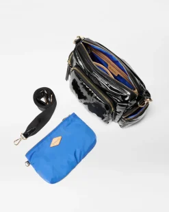 MZ Wallace Chelsea|Crossbody|Small Chelsea Crossbody BlackLacquer