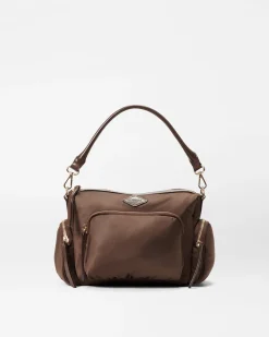 MZ Wallace Chelsea|Crossbody|Small Chelsea Crossbody Walnut