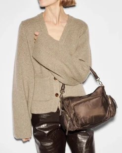 MZ Wallace Chelsea|Crossbody|Small Chelsea Crossbody Walnut