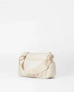 MZ Wallace Chelsea|Crossbody|Small Chelsea Crossbody Sandshell