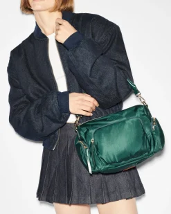 MZ Wallace Chelsea|Crossbody|Small Chelsea Crossbody Emerald