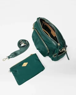 MZ Wallace Chelsea|Crossbody|Small Chelsea Crossbody Emerald