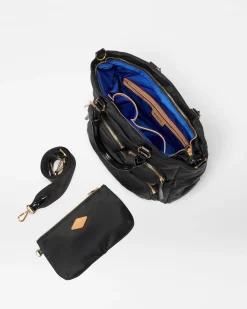 MZ Wallace Chelsea|Work|Small Chelsea Top Handle Tote Black