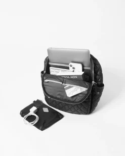 MZ Wallace Crosby|Backpacks|Small Crosby Backpack CopperMetallicLacquer