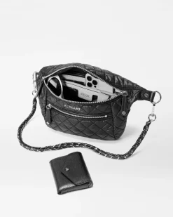 MZ Wallace Crosby|Belt Bags & Slings|Small Crosby Sling Black