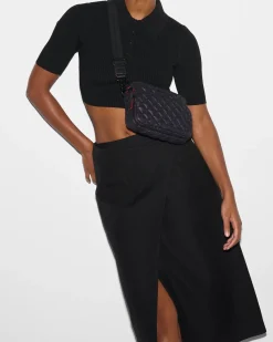 MZ Wallace Crossbody|Small Metro Camera Bag Black