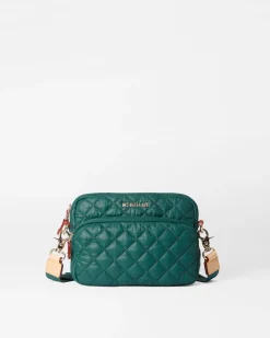 MZ Wallace Metro|Crossbody|Small Metro Camera Bag Emerald