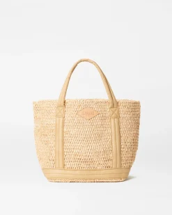 MZ Wallace Raffia|Totes|Small Raffia Tote Raffia/Camel