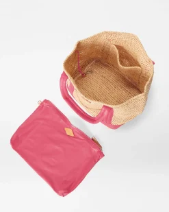 MZ Wallace Raffia|Totes|Small Raffia Tote