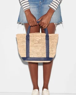 MZ Wallace Raffia|Totes|Small Raffia Tote