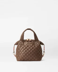 MZ Wallace Metro|Crossbody|Small Sutton Deluxe Walnut