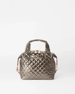 MZ Wallace Metro|Crossbody|Small Sutton Deluxe MoondustMetallicLacquer
