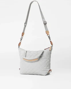 MZ Wallace Crossbody|Metro|Small Sutton Deluxe PebbleLiquid