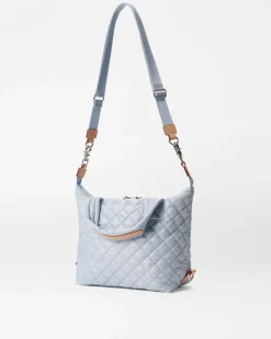 MZ Wallace Metro|Crossbody|Small Sutton Deluxe Chambray