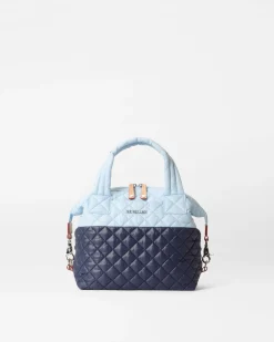 MZ Wallace Metro|Crossbody|Small Sutton Deluxe Dawn/CrystalBlue