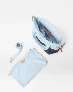 MZ Wallace Metro|Crossbody|Small Sutton Deluxe Dawn/CrystalBlue
