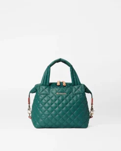 MZ Wallace Metro|Crossbody|Small Sutton Deluxe Emerald