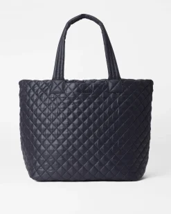 MZ Wallace Metro|Travel|The Metro Tote® Deluxe - Large BlackRec