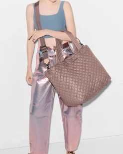 MZ Wallace Metro|Totes|The Metro Tote® Deluxe - Large Mauve