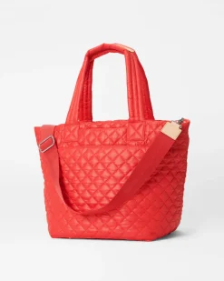 MZ Wallace Metro|Totes|The Metro Tote® Deluxe - Medium CherryRec