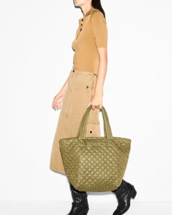 MZ Wallace Metro|Totes|The Metro Tote® Deluxe - Medium Moss