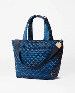 MZ Wallace Metro|Totes|The Metro Tote® Deluxe - Medium MidnightLiquid