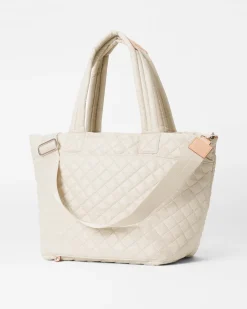MZ Wallace Metro|Totes|The Metro Tote® Deluxe - Medium Sandshell