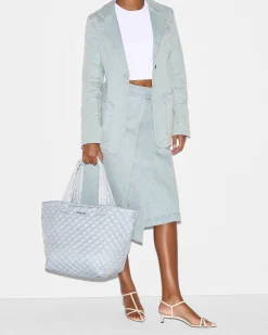 MZ Wallace Metro|Totes|The Metro Tote® Deluxe - Medium Chambray