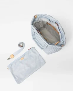 MZ Wallace Metro|Totes|The Metro Tote® Deluxe - Medium Chambray