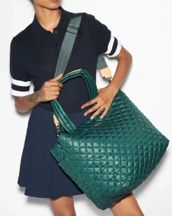 MZ Wallace Metro|Totes|The Metro Tote® Deluxe - Medium Emerald