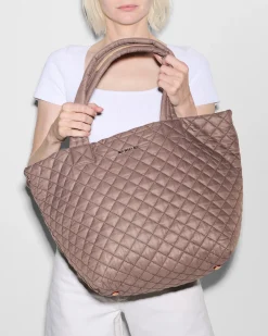 MZ Wallace Metro|Totes|The Metro Tote® Deluxe - Medium Mauve
