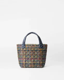 MZ Wallace Totes|Metro|The Metro Tote® Deluxe - Mini GoldMultiTweed