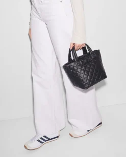 MZ Wallace Metro|Crossbody|The Metro Tote® Deluxe - Mini BlackRec