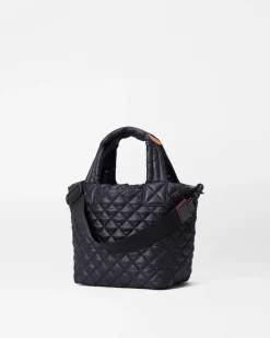 MZ Wallace Metro|Crossbody|The Metro Tote® Deluxe - Mini BlackRec