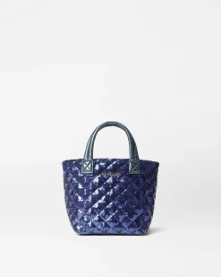 MZ Wallace Metro|The Metro Tote® Deluxe|The Metro Tote® Deluxe - Micro SapphireSequin