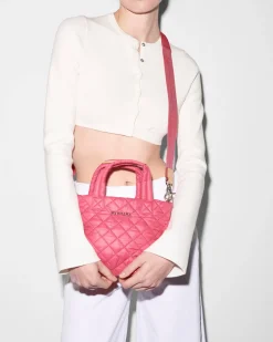 MZ Wallace Metro|Crossbody|The Metro Tote® Deluxe - Micro Zinnia