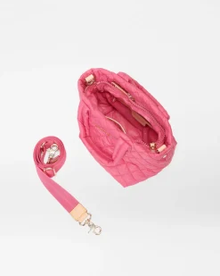 MZ Wallace Metro|Crossbody|The Metro Tote® Deluxe - Micro Zinnia