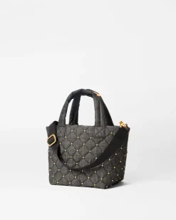MZ Wallace Metro|Totes|The Metro Tote® Deluxe - Micro TrueCharcoalDenim