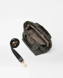 MZ Wallace Metro|Totes|The Metro Tote® Deluxe - Micro TrueCharcoalDenim