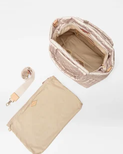 MZ Wallace Metro|Totes|The Metro Tote® Deluxe - Small PaleRoseGold