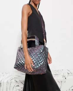MZ Wallace Metro|The Metro Tote® Deluxe|The Metro Tote® Deluxe - Small GemstoneIridescent