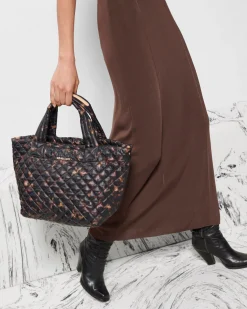 MZ Wallace Metro|Totes|The Metro Tote® Deluxe - Small TortoiseRec