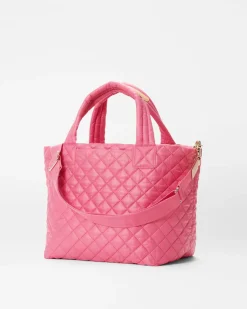 MZ Wallace Metro|Totes|The Metro Tote® Deluxe - Small Flamingo